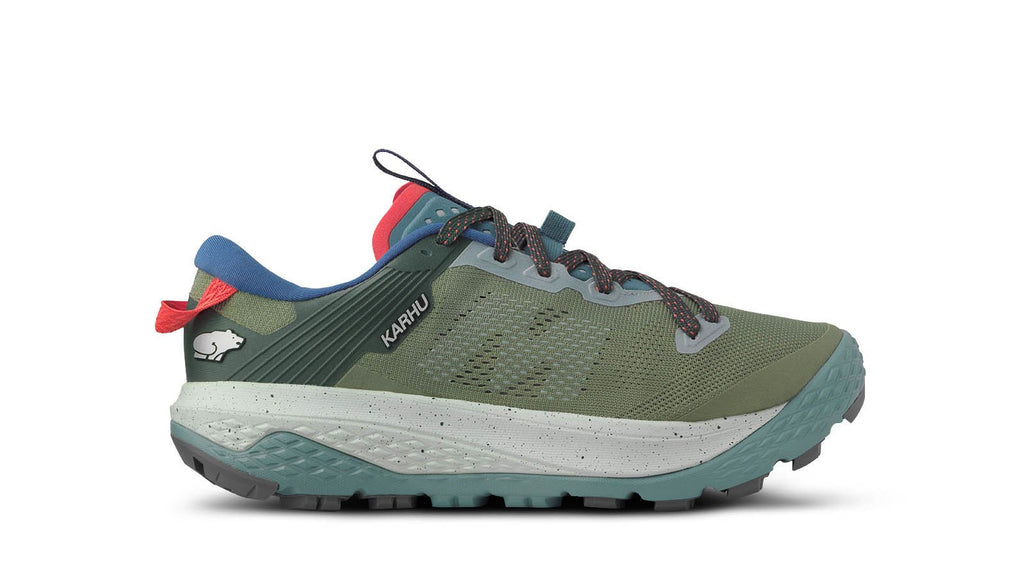 MEN'S IKONI TRAIL 1.0 - OIL GREEN / MINERAL BLUE