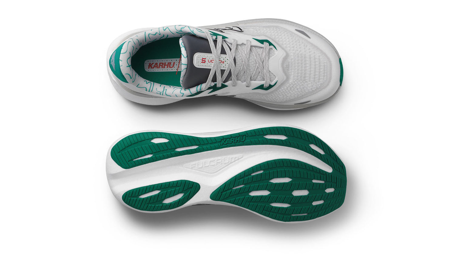 MEN'S FUSION 5.0 - BLANC DE BLANC / ULTRAMARINE GREEN