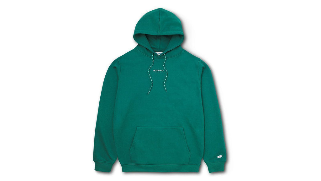 LOGO HOODIE - AVENTURINE / FOGGY DEW