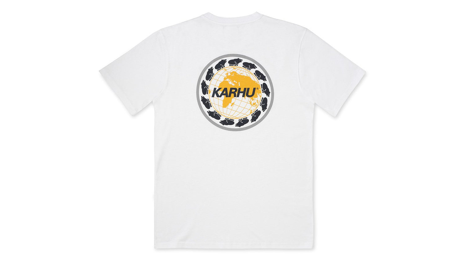 KARHU WORLDWIDE T–SHIRT - WHITE / INDIA INK