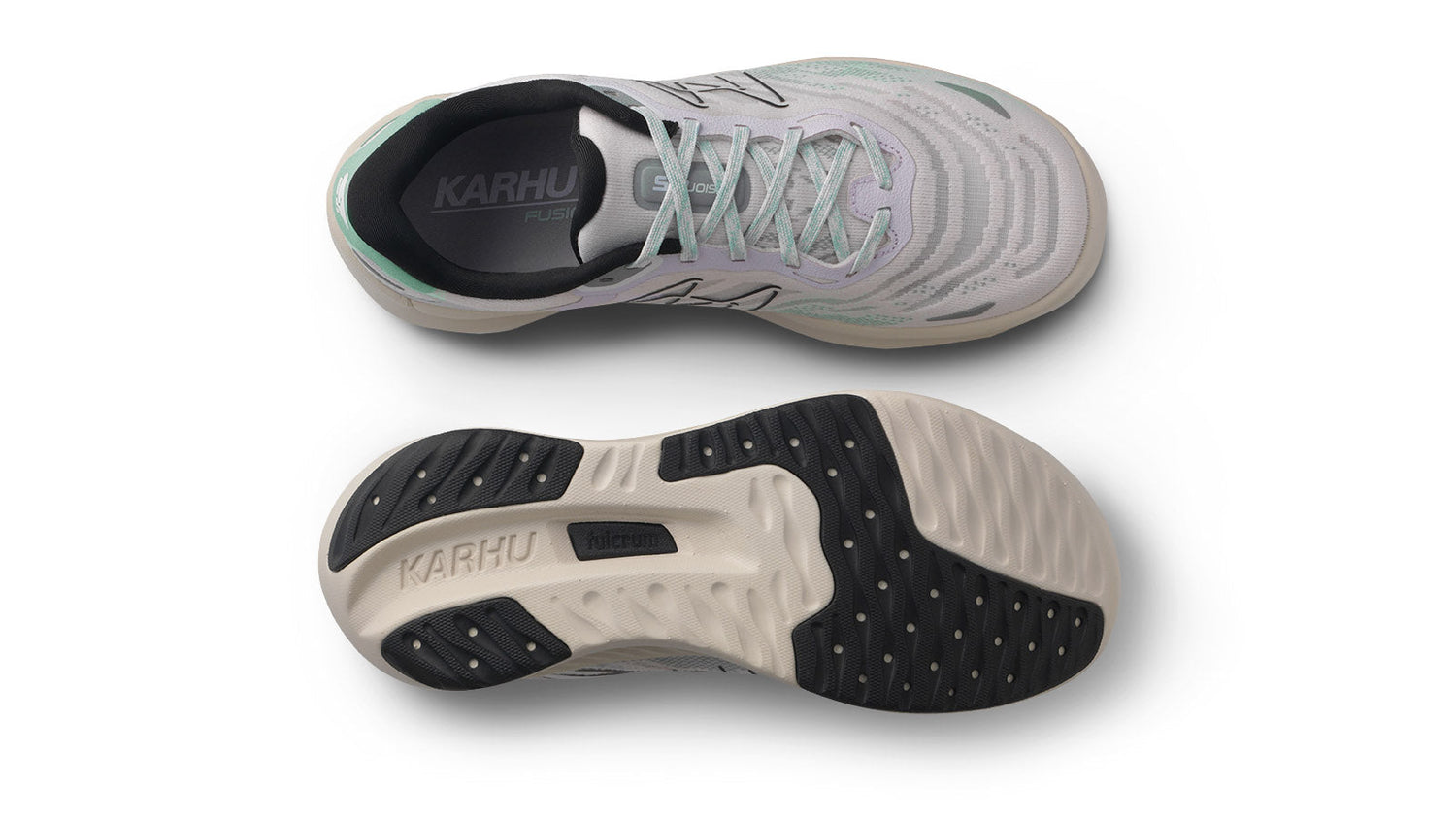 KARHU WOMEN'S FUSION 4.5 - WHITE SAND / ORCHID TINT | Running shoe