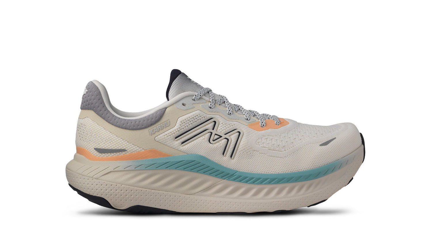 KARHU WOMEN'S MESTARI RUN 2.0 - EGRET / PEACH COBBLER | CUSHIONED RUNNING SHOE