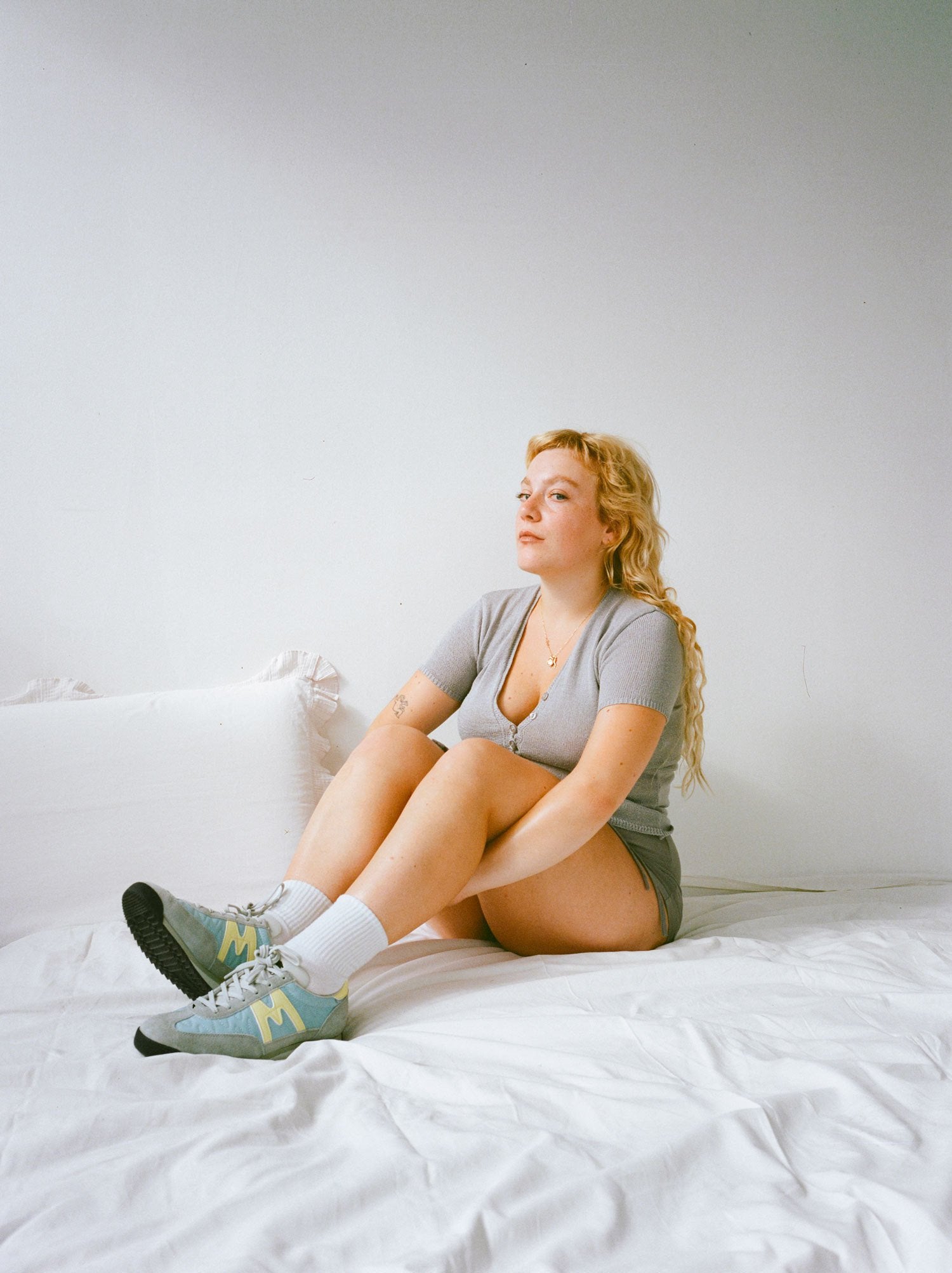 MESTARI - AQUA GRAY / WAX YELLOW