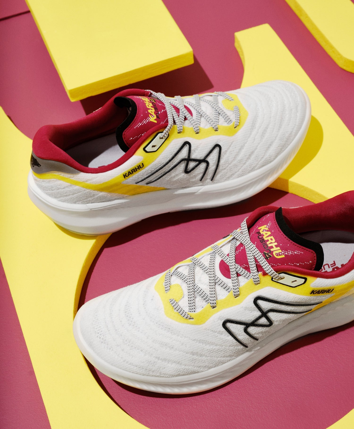 MEN'S FUSION 4.0 - BRILLIANT WHITE / ANEMONE