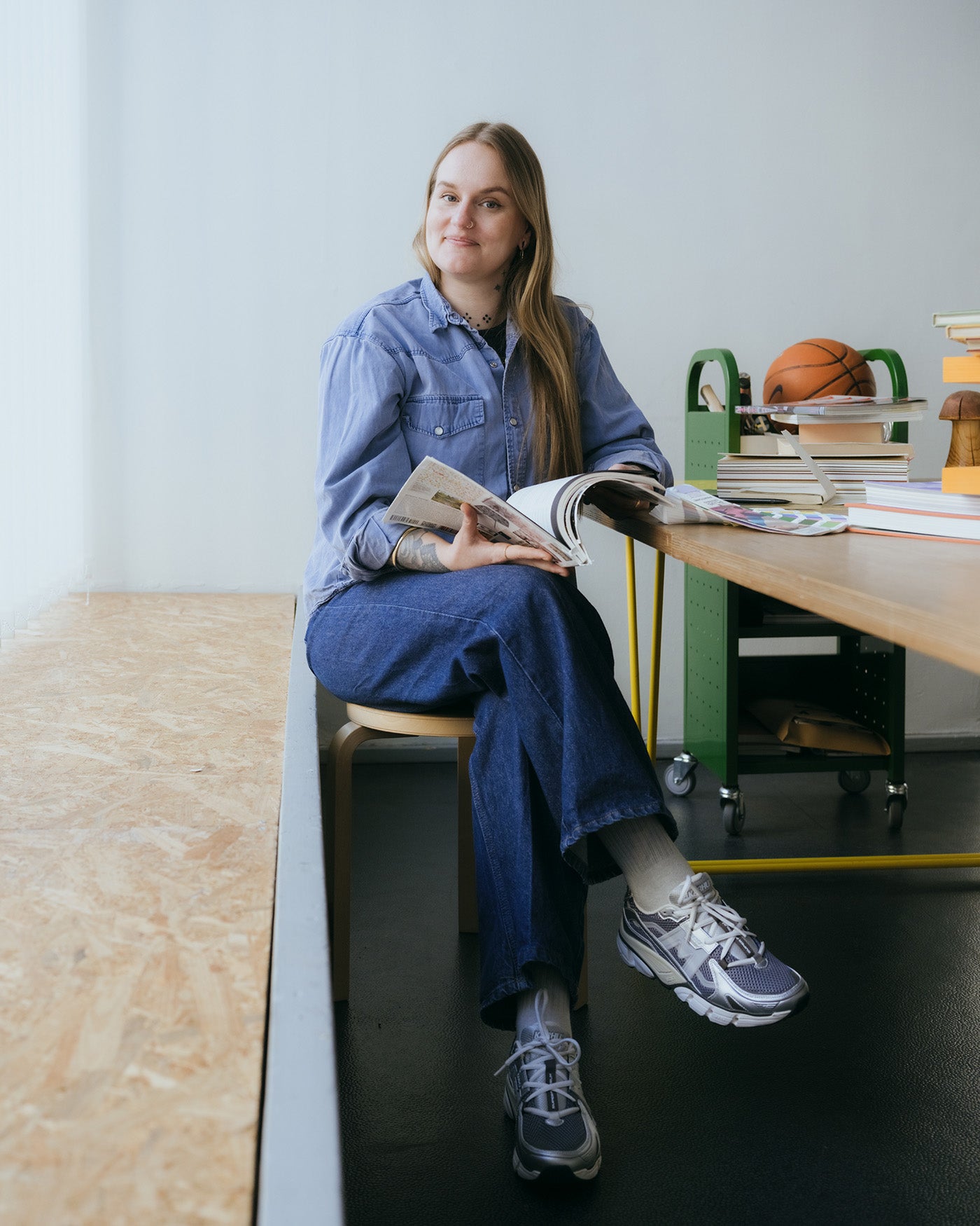 SUPER FULCRUM - SILVER / VINTAGE INDIGO