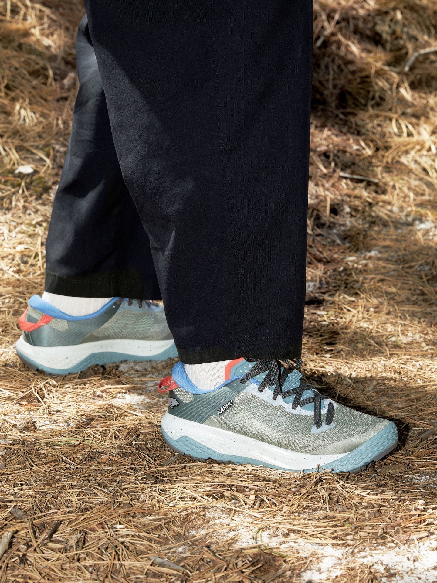 MEN'S IKONI TRAIL 1.0 - OIL GREEN / MINERAL BLUE