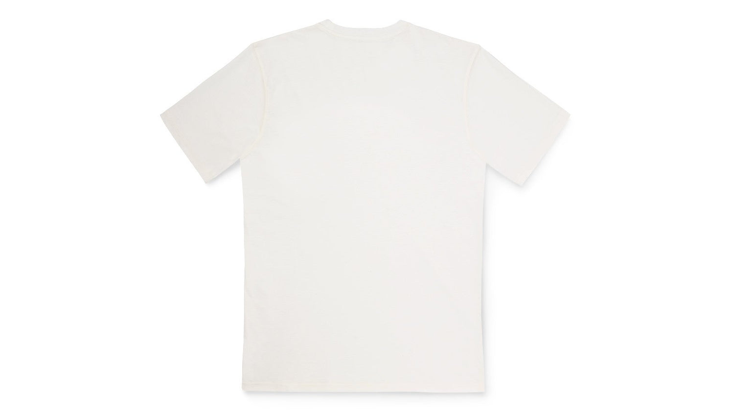 BASIC LOGO T–SHIRT - BRIGHT WHITE / AZURE BLUE