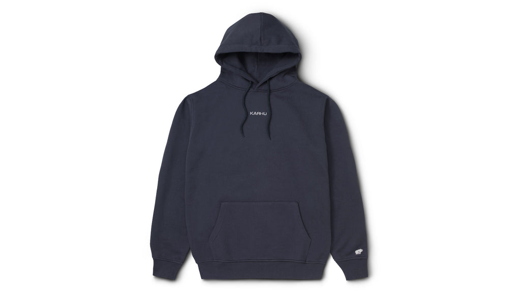 LOGO HOODIE - INDIA INK / FOGGY DEW