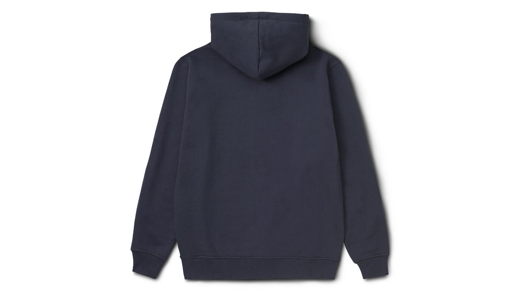 LOGO HOODIE - INDIA INK / FOGGY DEW
