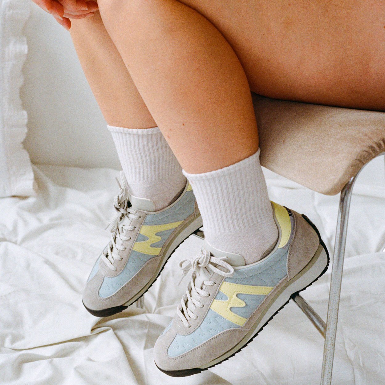 MESTARI - AQUA GRAY / WAX YELLOW