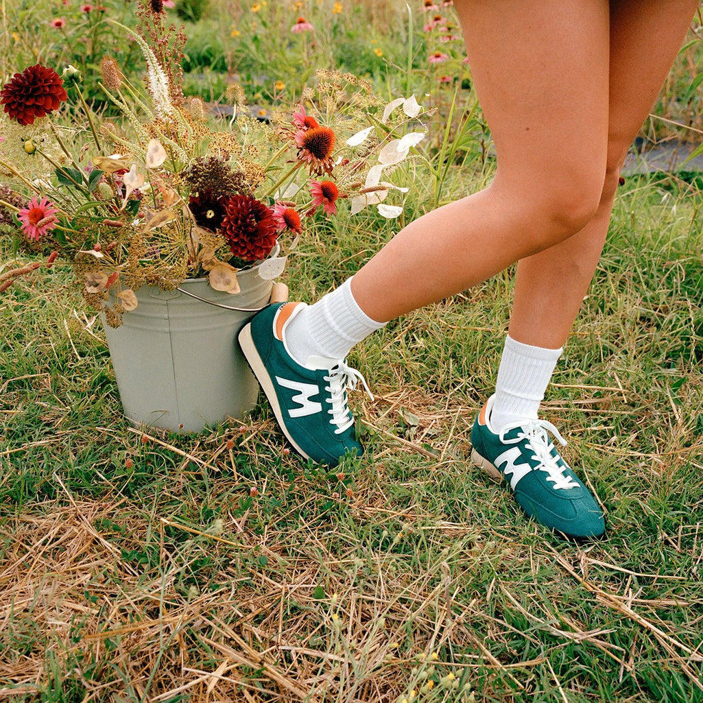 MESTARI - POSY GREEN / WHITE