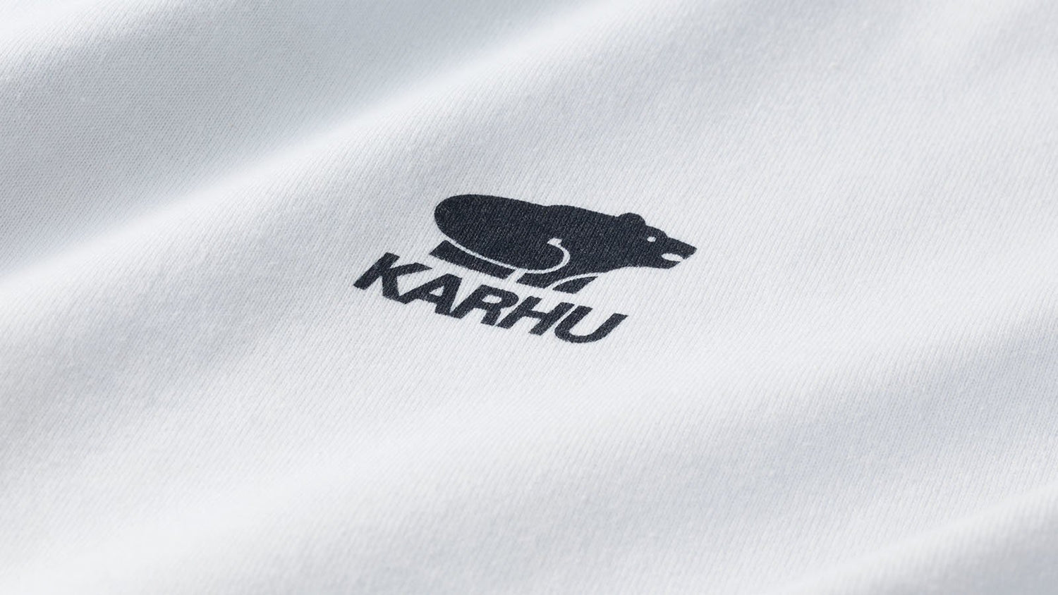 KARHU WORLDWIDE T–SHIRT - WHITE / INDIA INK
