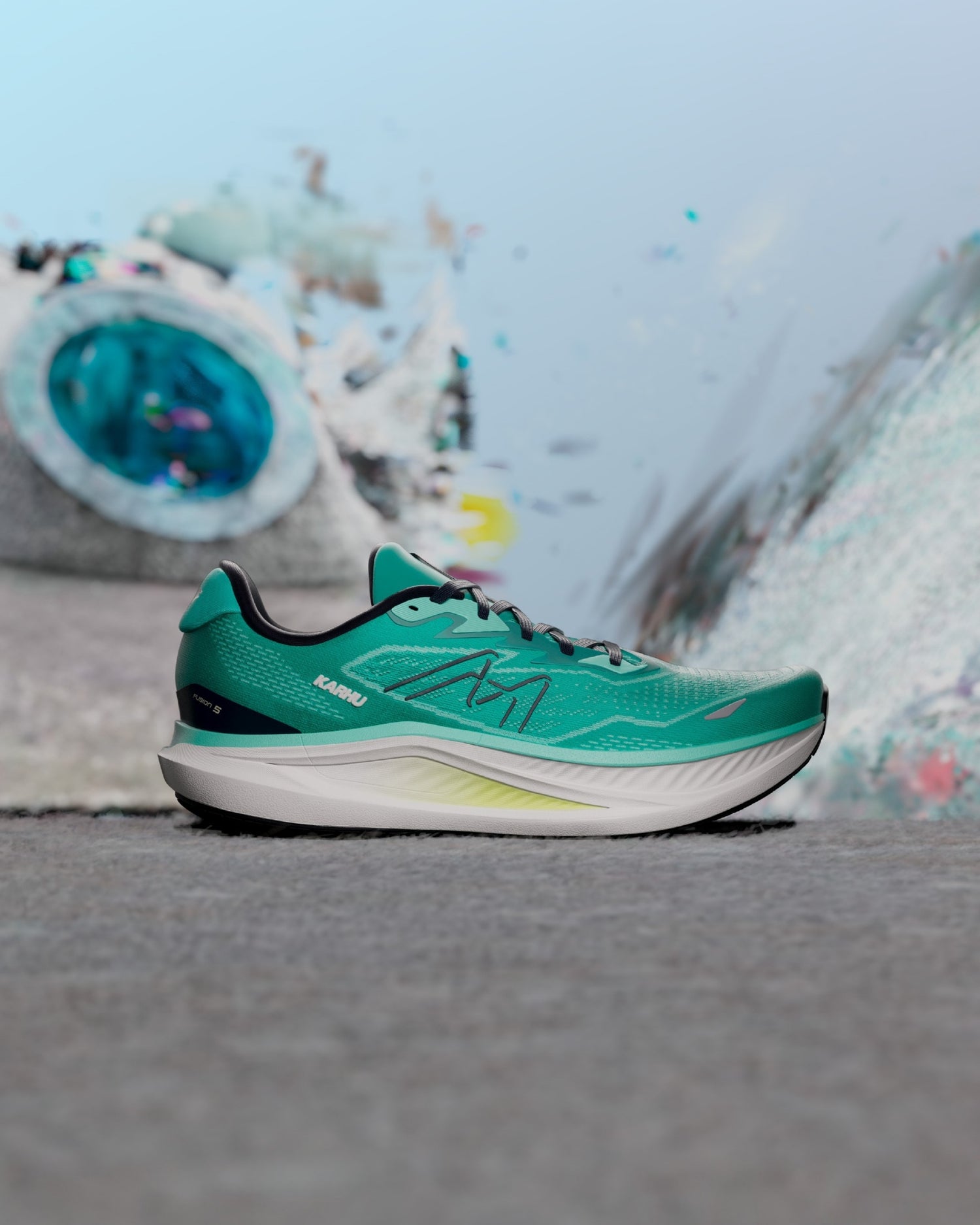 MEN'S FUSION 5.0 - BALTIC / WILD LIME