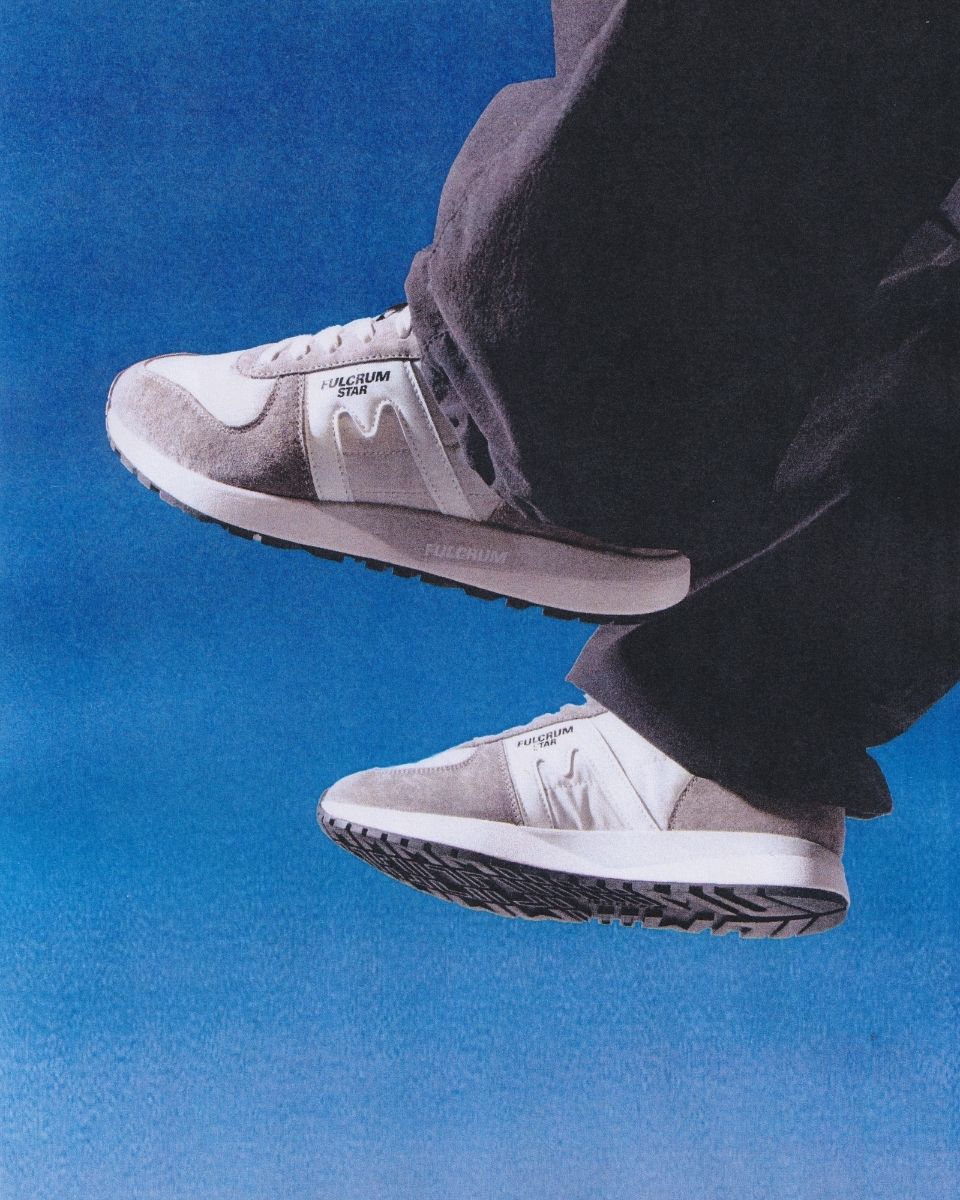 FULCRUM STAR - GRAY FLANNEL / BRIGHT WHITE