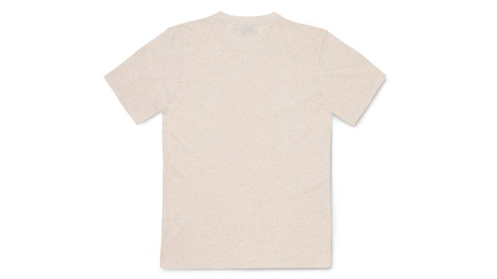 Helsinki Sport T-shirt Oatmeal Melange / Granata